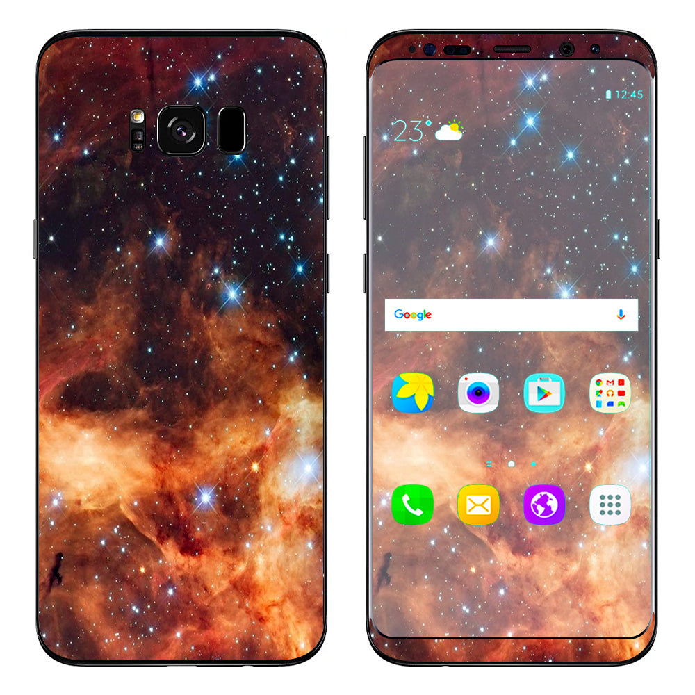  Space Storm Samsung Galaxy S8 Skin