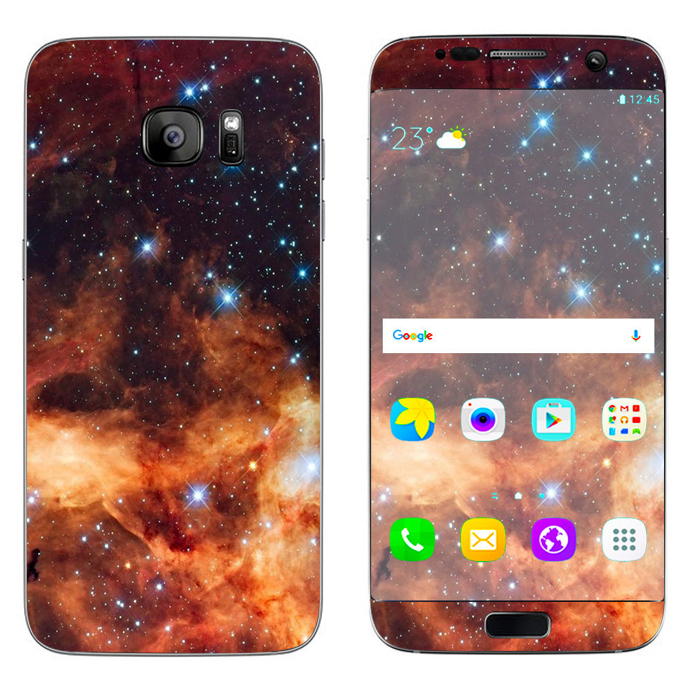  Space Storm Samsung Galaxy S7 Edge Skin