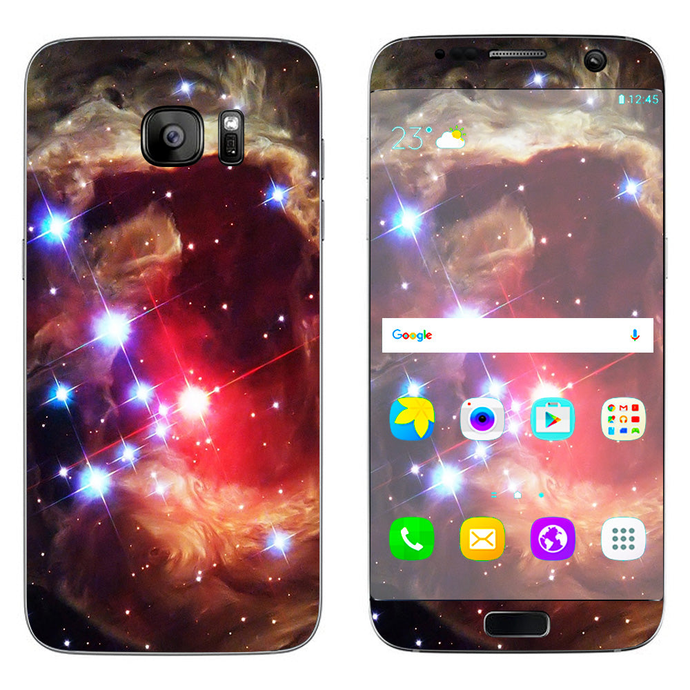  Space Nebula Samsung Galaxy S7 Edge Skin