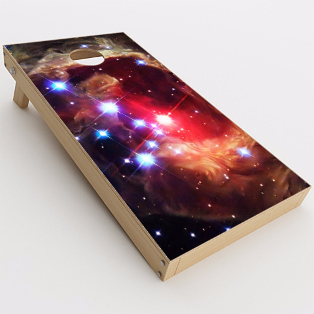  Space Nebula Cornhole Game Boards  Skin
