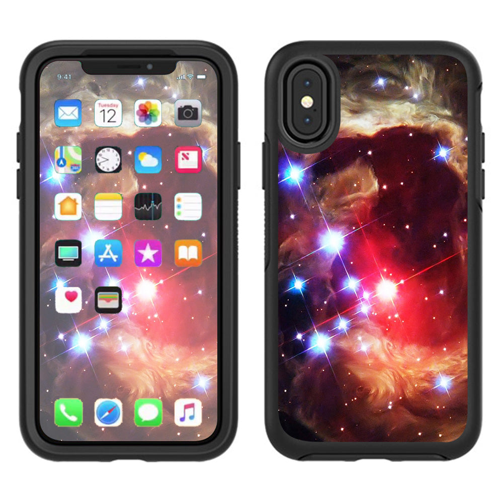  Space Nebula Otterbox Defender Apple iPhone X Skin