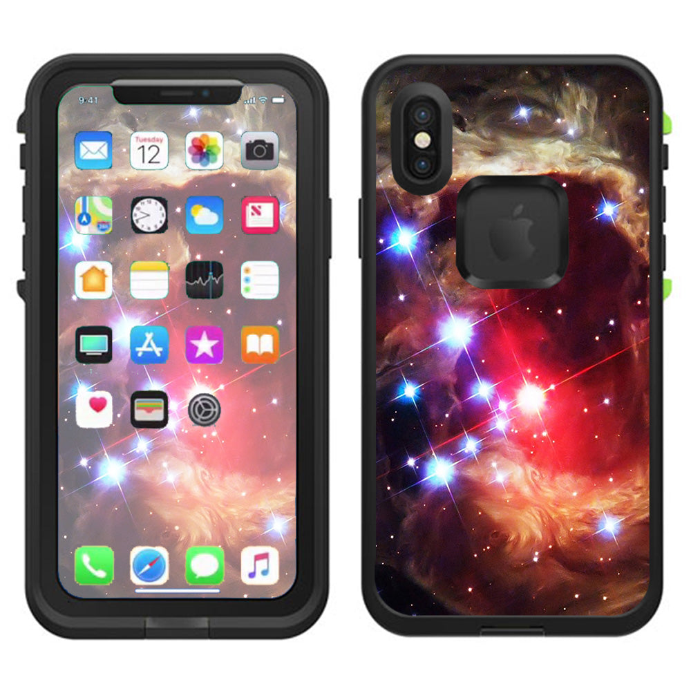  Space Nebula Lifeproof Fre Case iPhone X Skin