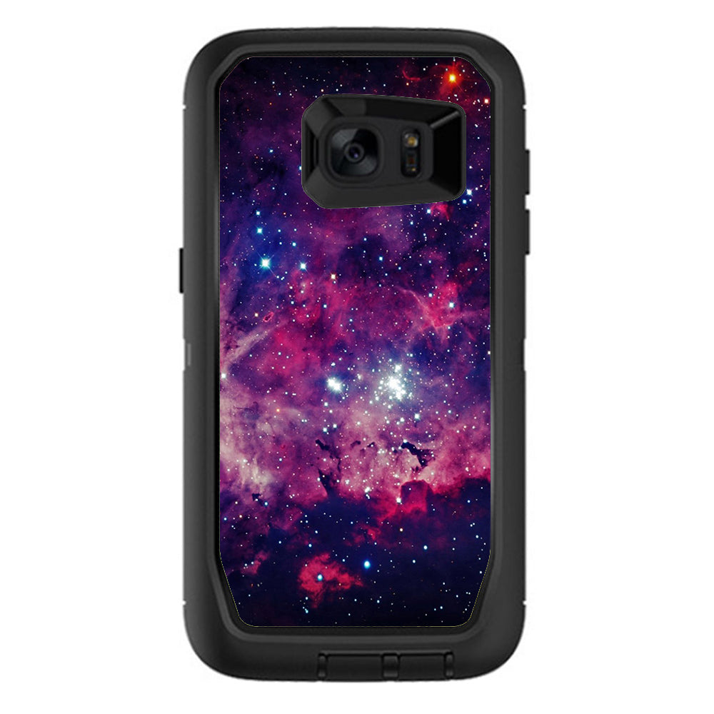  Space Clouds At Night Otterbox Defender Samsung Galaxy S7 Edge Skin