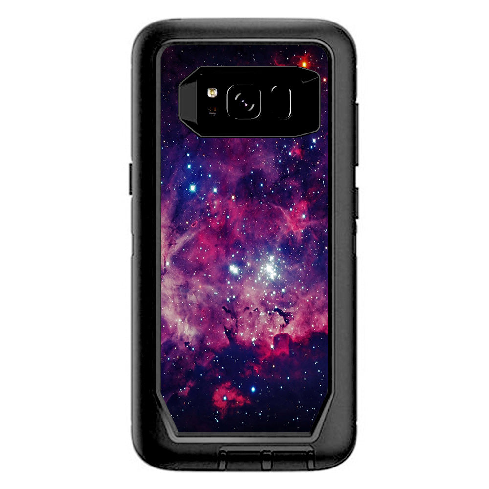  Space Clouds At Night Otterbox Defender Samsung Galaxy S8 Skin
