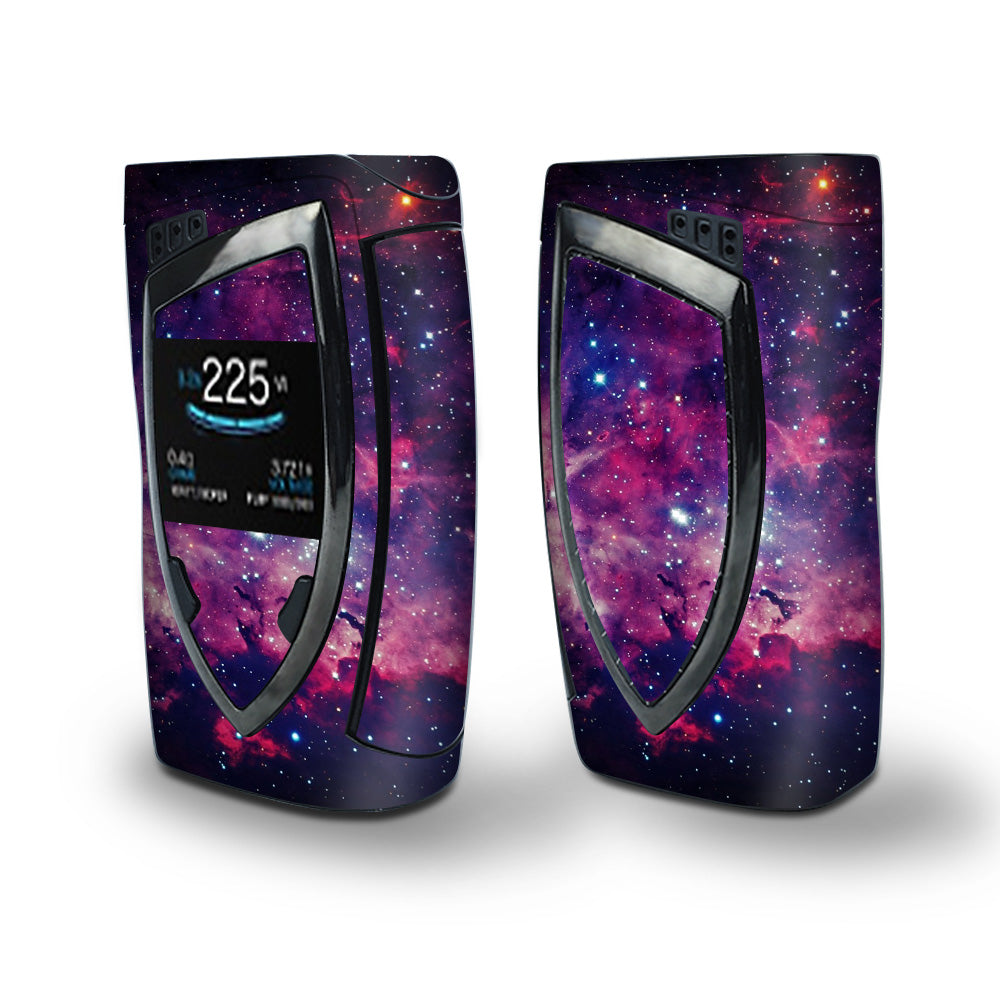 Skin Decal Vinyl Wrap for Smok Devilkin Kit 225w Vape (includes TFV12 Prince Tank Skins) skins cover/ space clouds at night