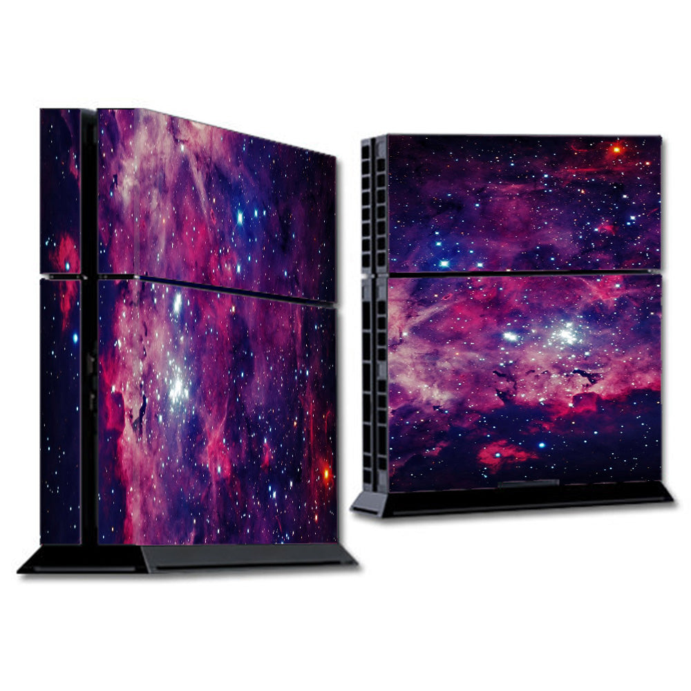  Space Clouds At Night Sony Playstation PS4 Skin