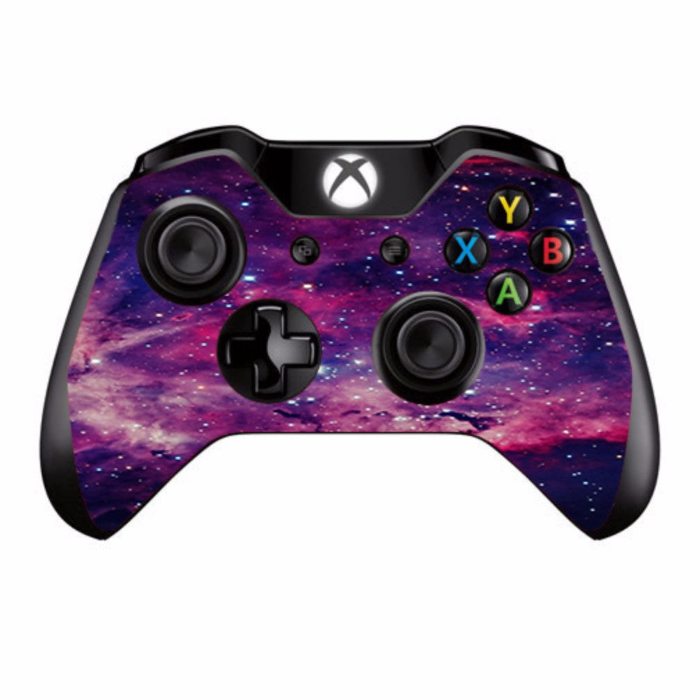  Space Clouds At Night Microsoft Xbox One Controller Skin