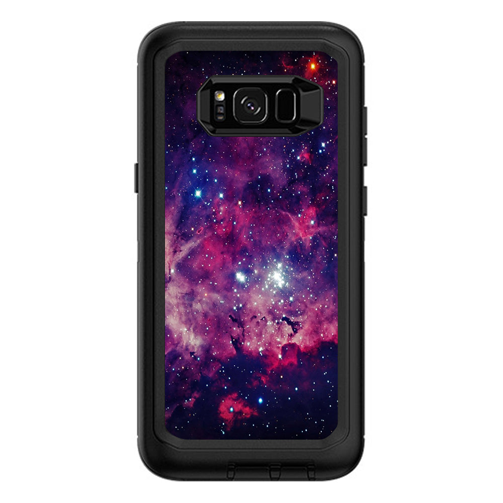  Space Clouds At Night Otterbox Defender Samsung Galaxy S8 Plus Skin