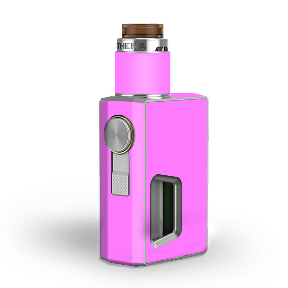  Solid Pink Color Geekvape Athena Squonk Skin