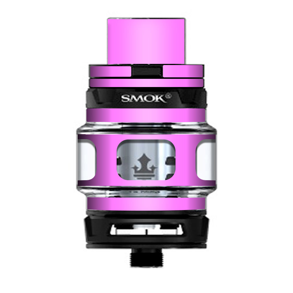  Solid Pink Color Prince TFV12 Tank Smok Skin