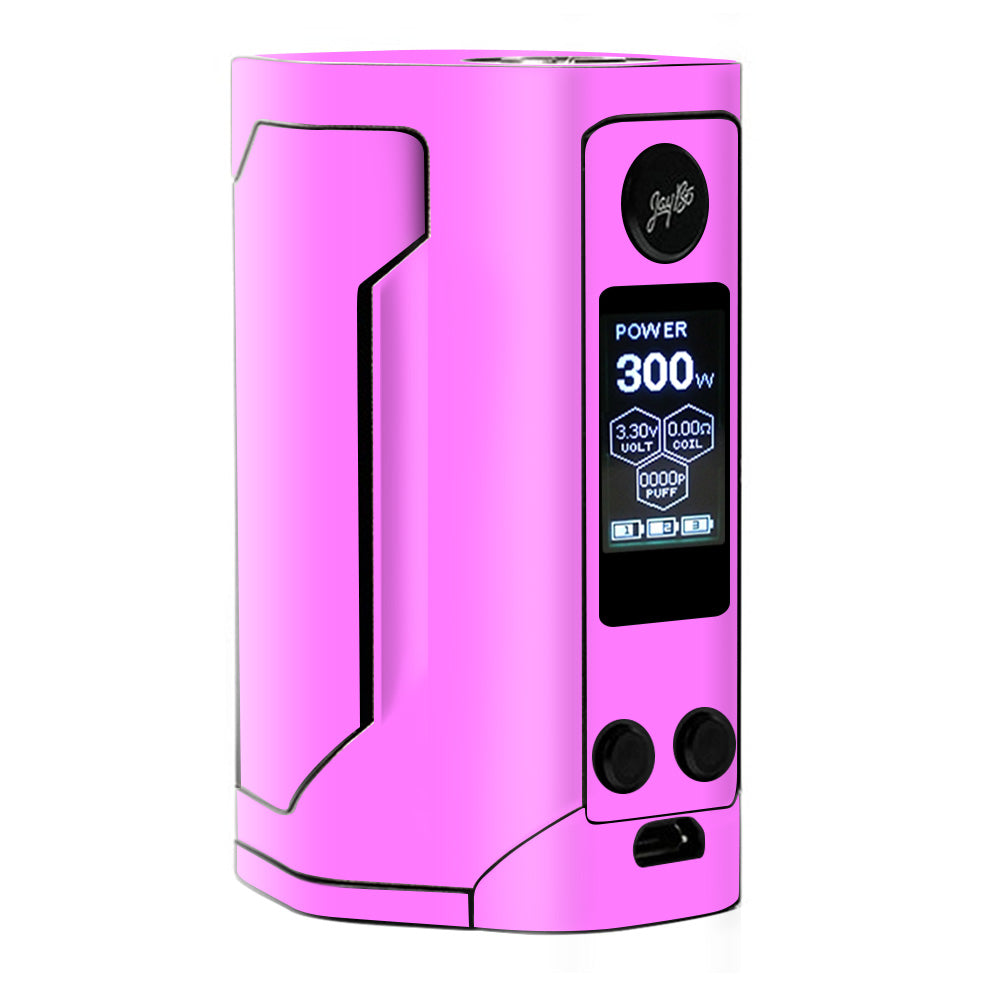  Solid Pink Color Wismec RX Gen 3 Skin