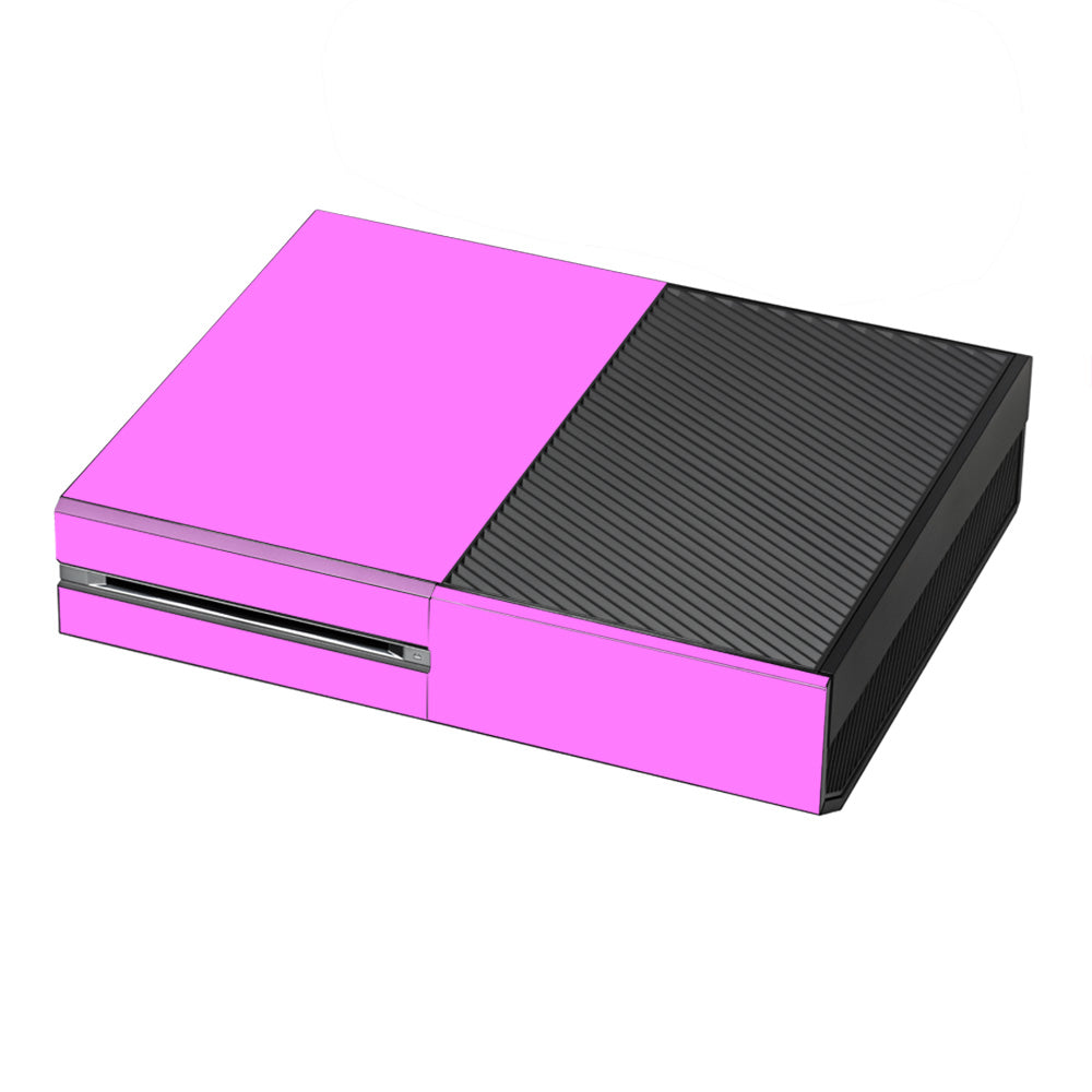  Solid Pink Color Microsoft Xbox One Skin