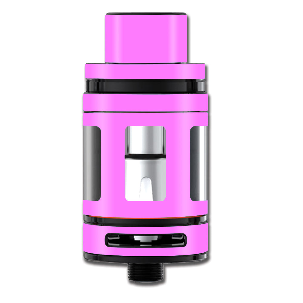  Solid Pink Color Smok TFV8 Mini Big Baby Beast Skin