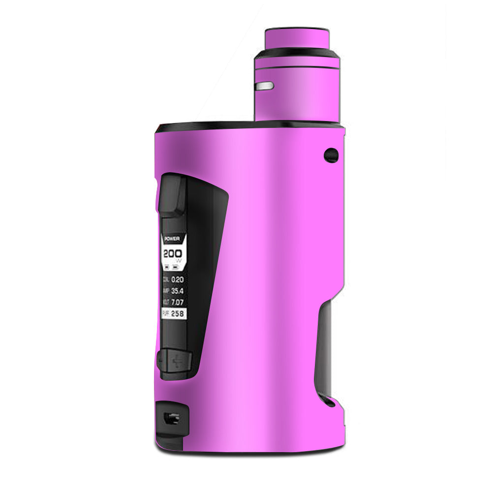  Solid Pink Color G Box Squonk Geek Vape Skin