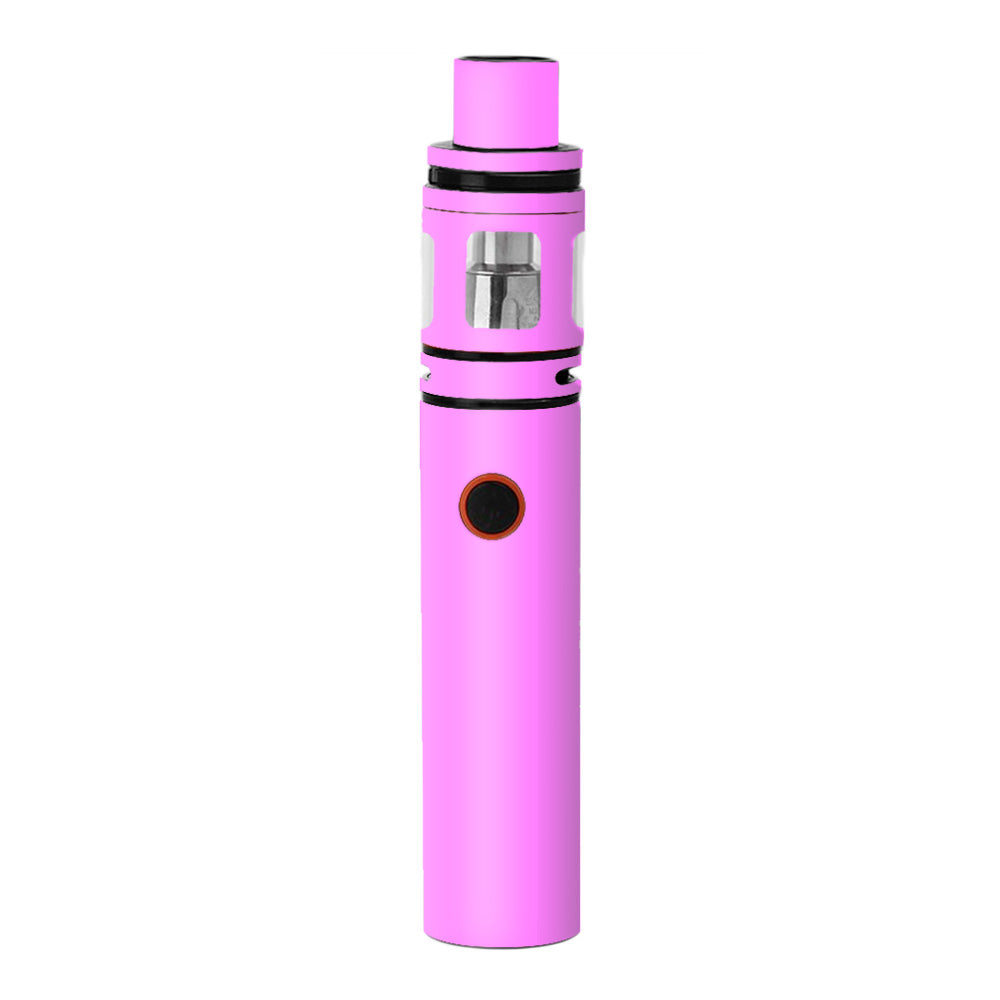  Solid Pink Color Smok Stick V8 Skin