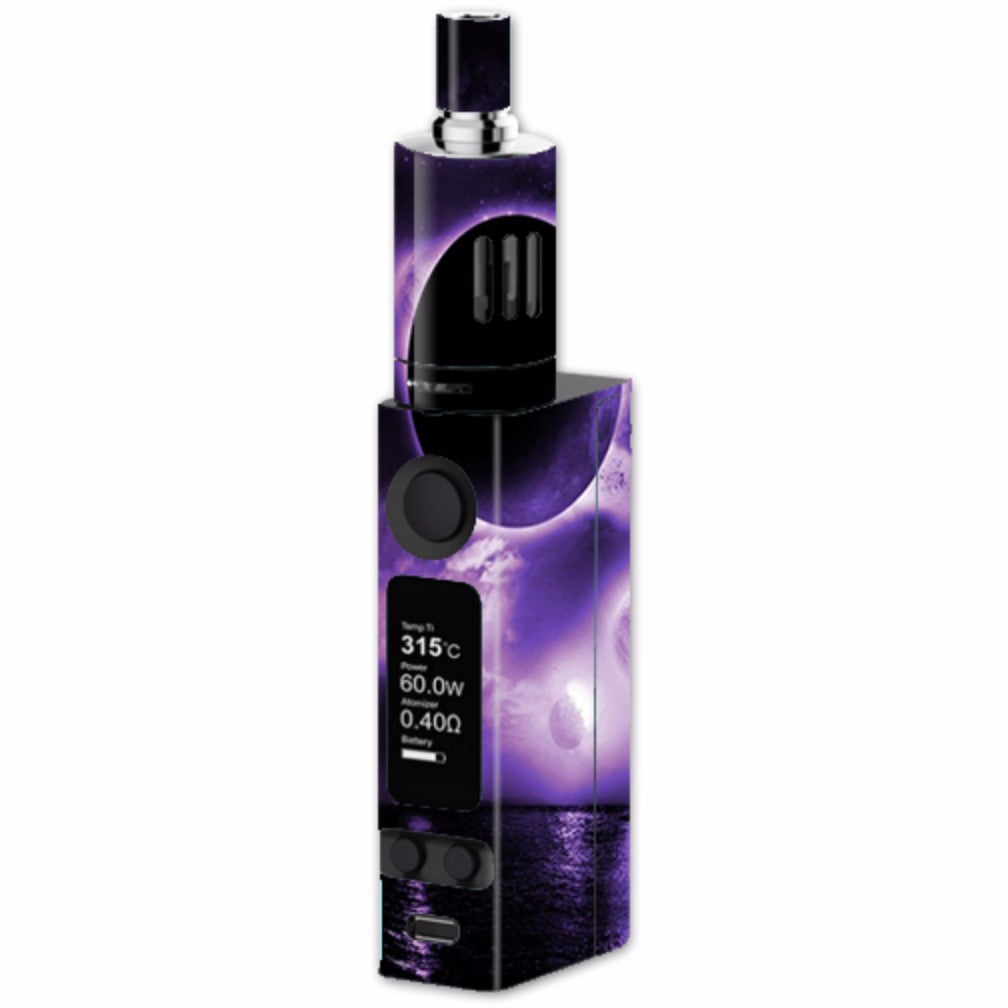  Eclipsed Moon Purple Sky Joyetech eVic VTC Mini Skin