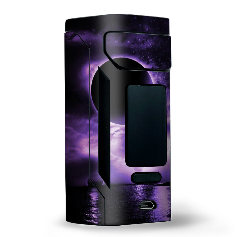  Eclipsed Moon Purple Sky Wismec RX2 20700 Skin