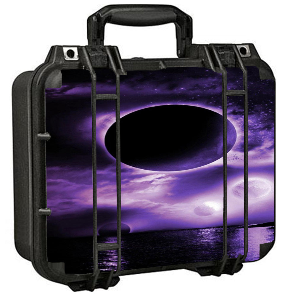  Eclipsed Moon Purple Sky Pelican Case 1400 Skin
