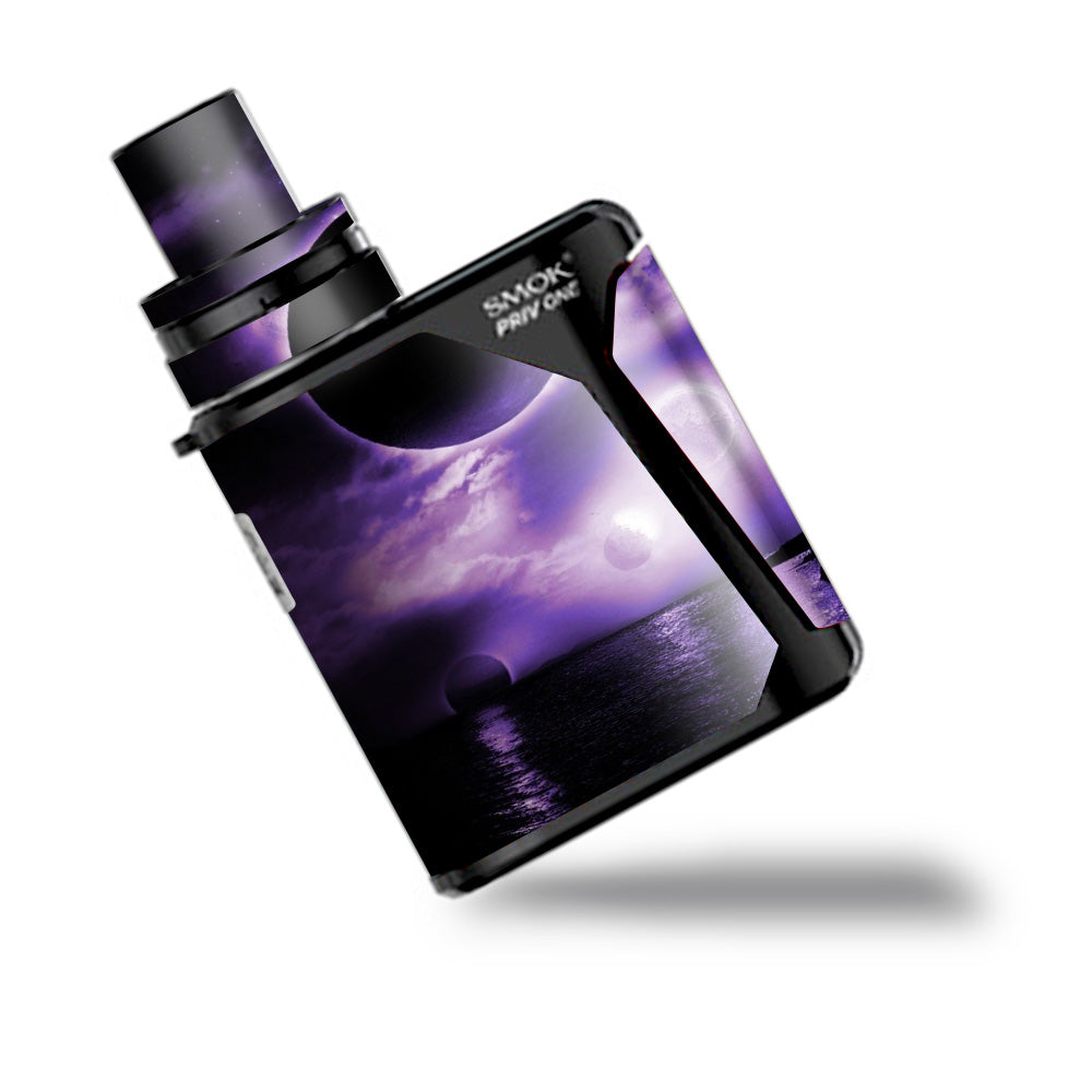  Eclipsed Moon Purple Sky Smok Priv One Skin