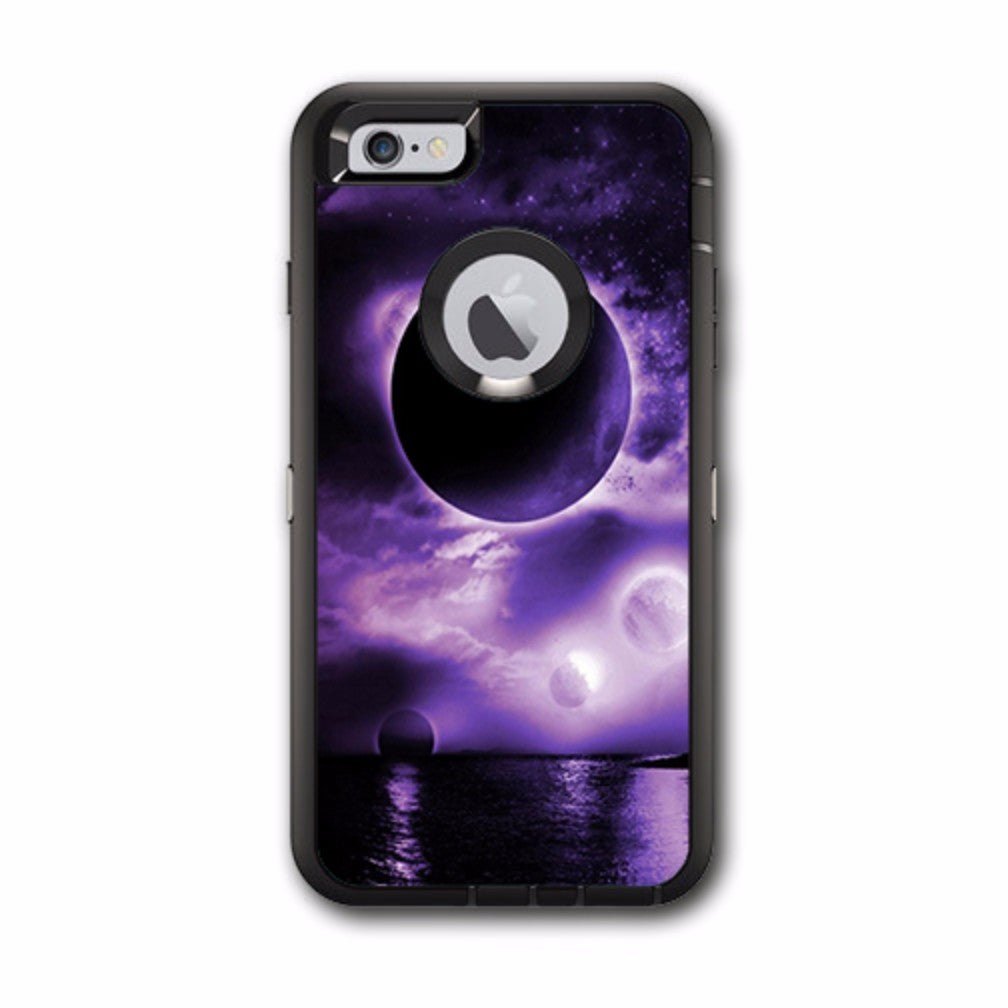  Eclipsed Moon Purple Sky Otterbox Defender iPhone 6 PLUS Skin