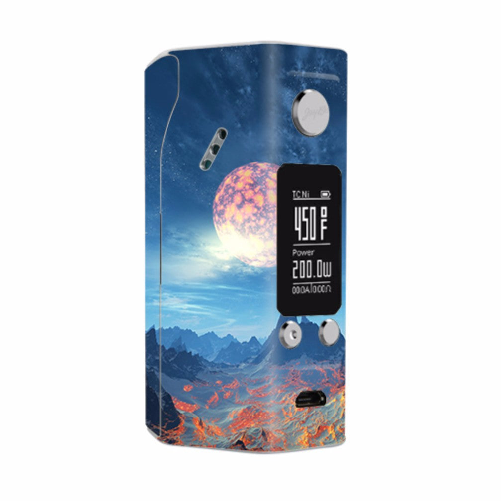  Moon Over Mountains Wismec Reuleaux RX200S Skin