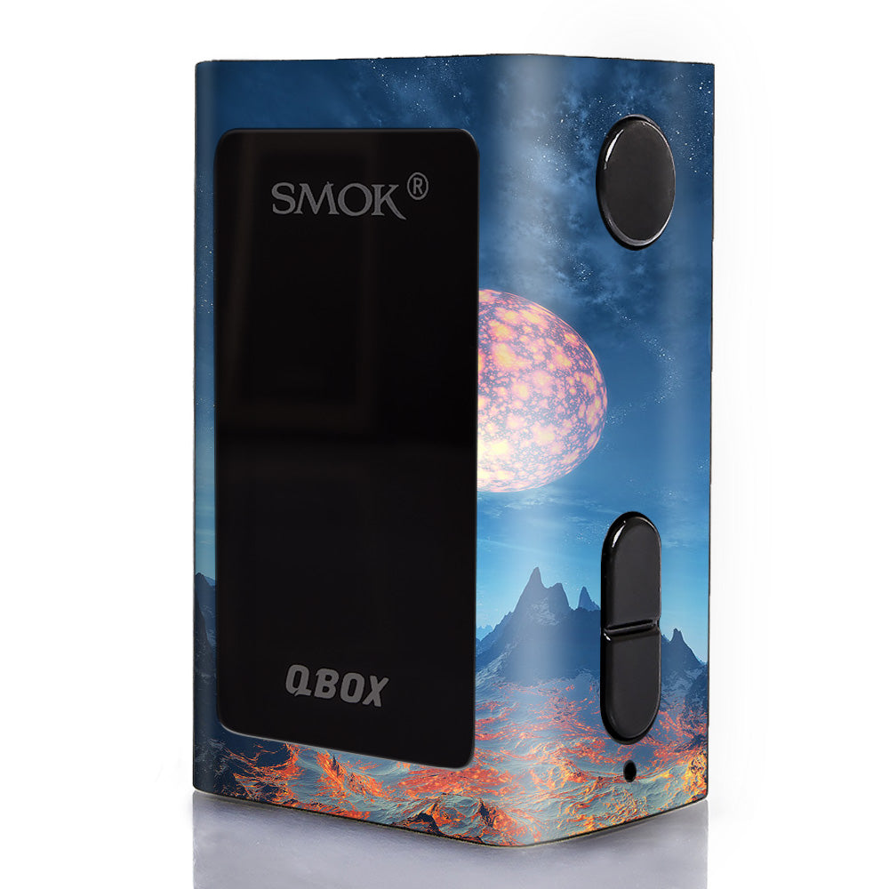  Moon Over Mountains Smok Q-Box Skin