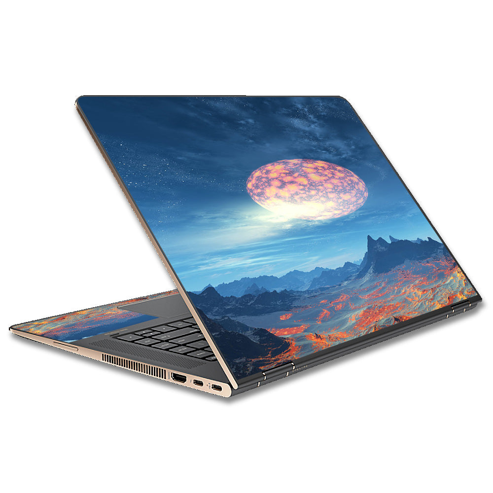  Moon Over Mountains HP Spectre x360 13t Skin