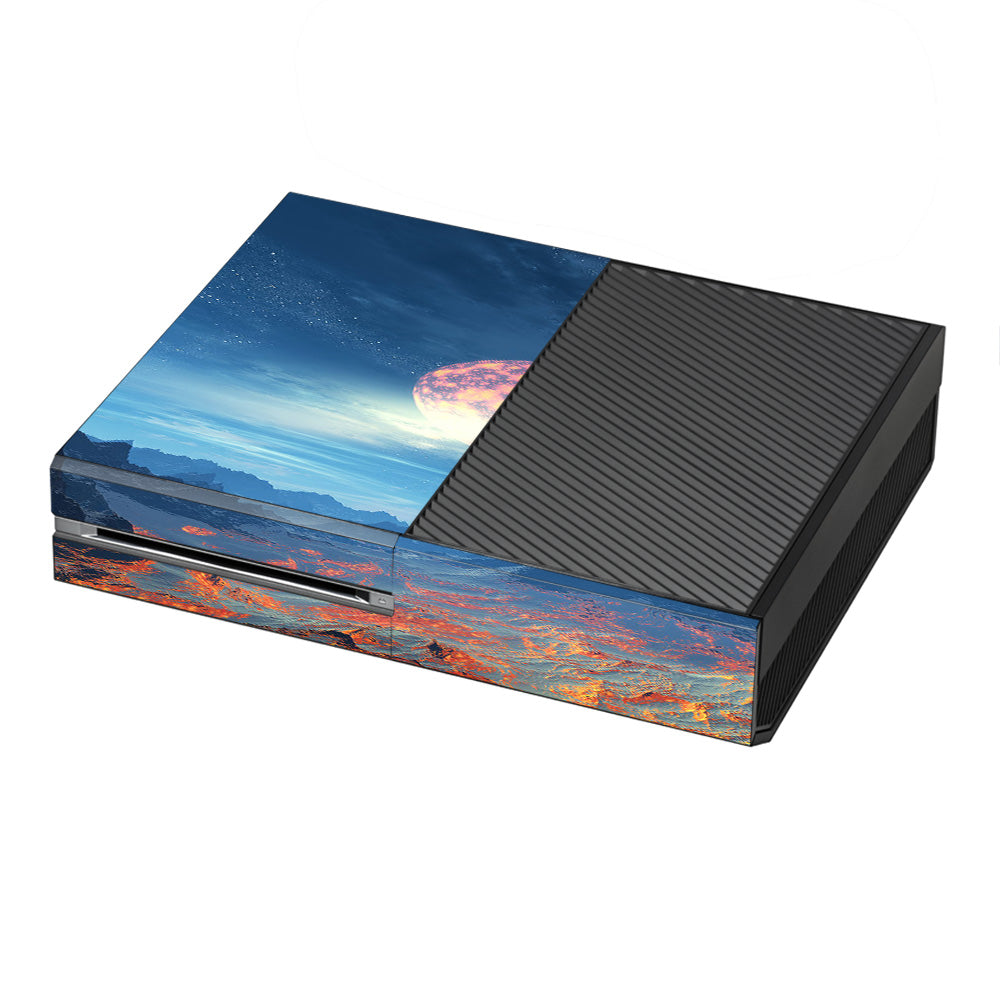  Moon Over Mountains Microsoft Xbox One Skin