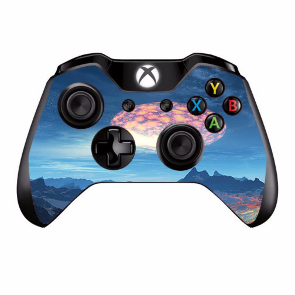  Moon Over Mountains Microsoft Xbox One Controller Skin