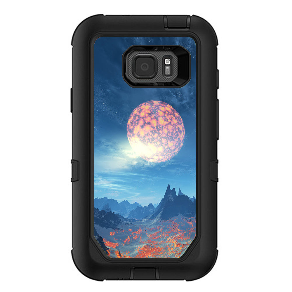  Moon Over Mountains Otterbox Defender Samsung Galaxy S7 Active Skin