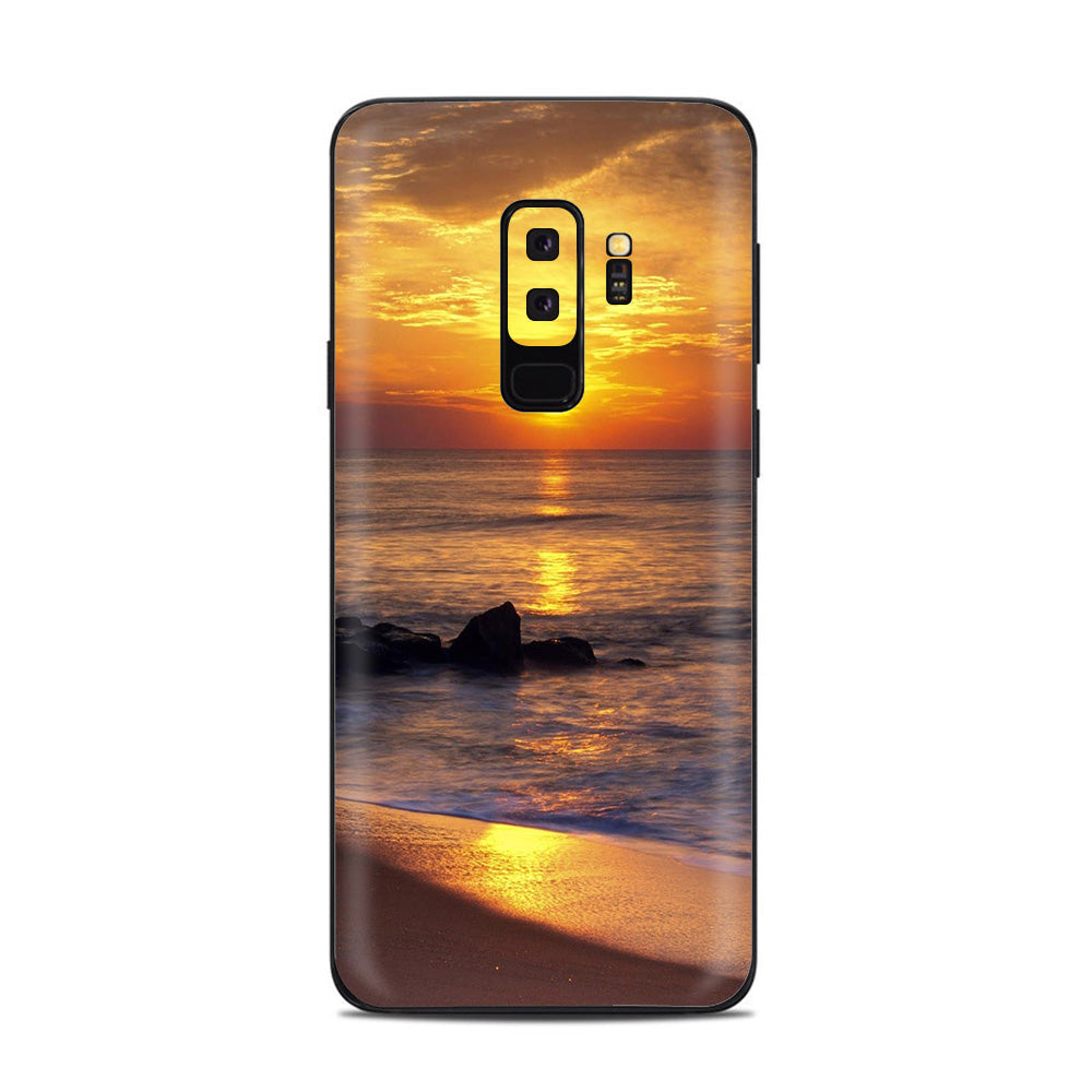  Sunrise On The Coast Samsung Galaxy S9 Plus Skin