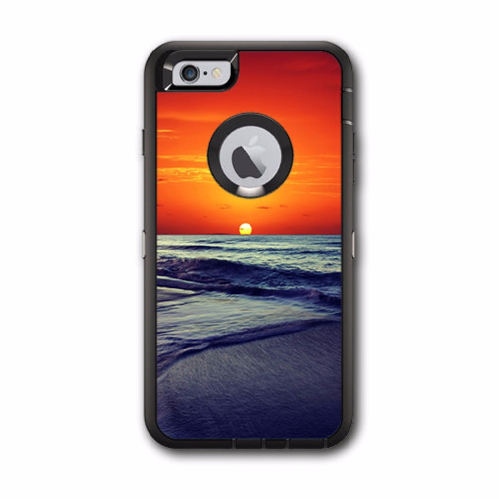  October Sunset On Beach Otterbox Defender iPhone 6 PLUS Skin
