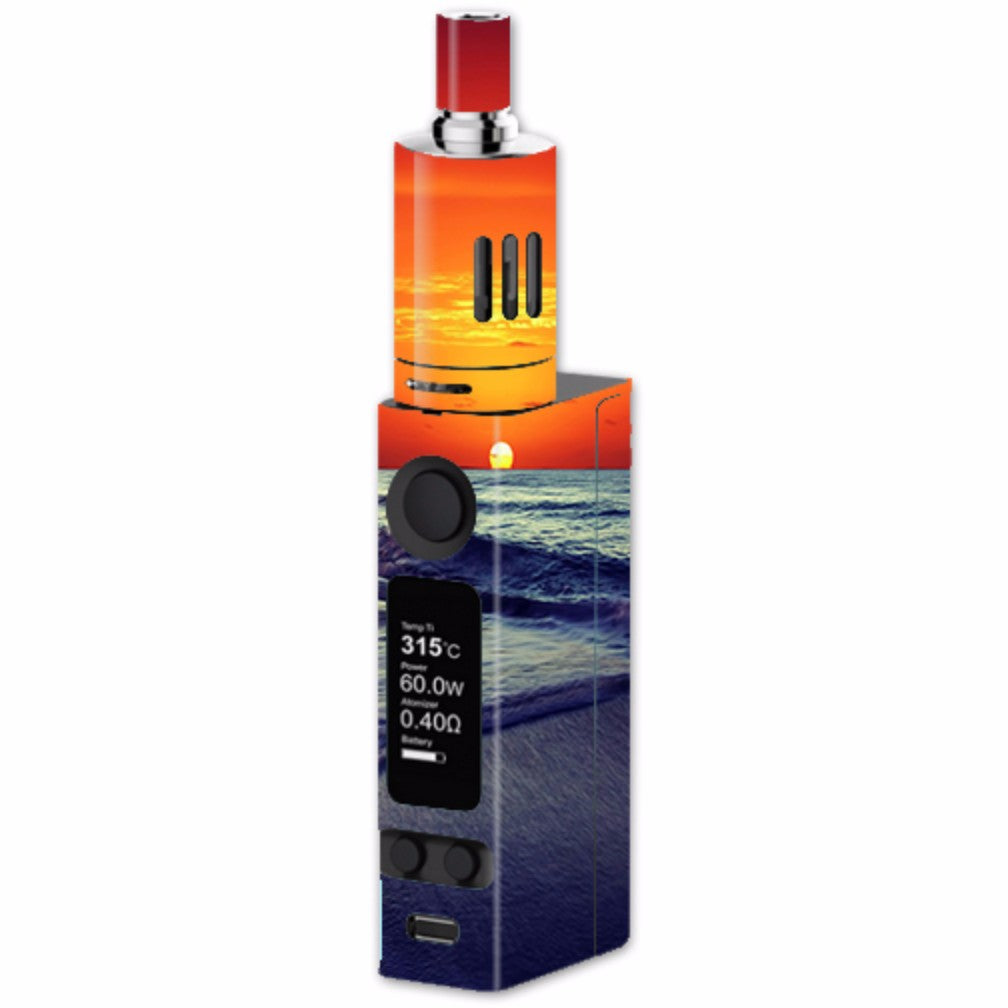  October Sunset On Beach Joyetech eVic VTC Mini Skin