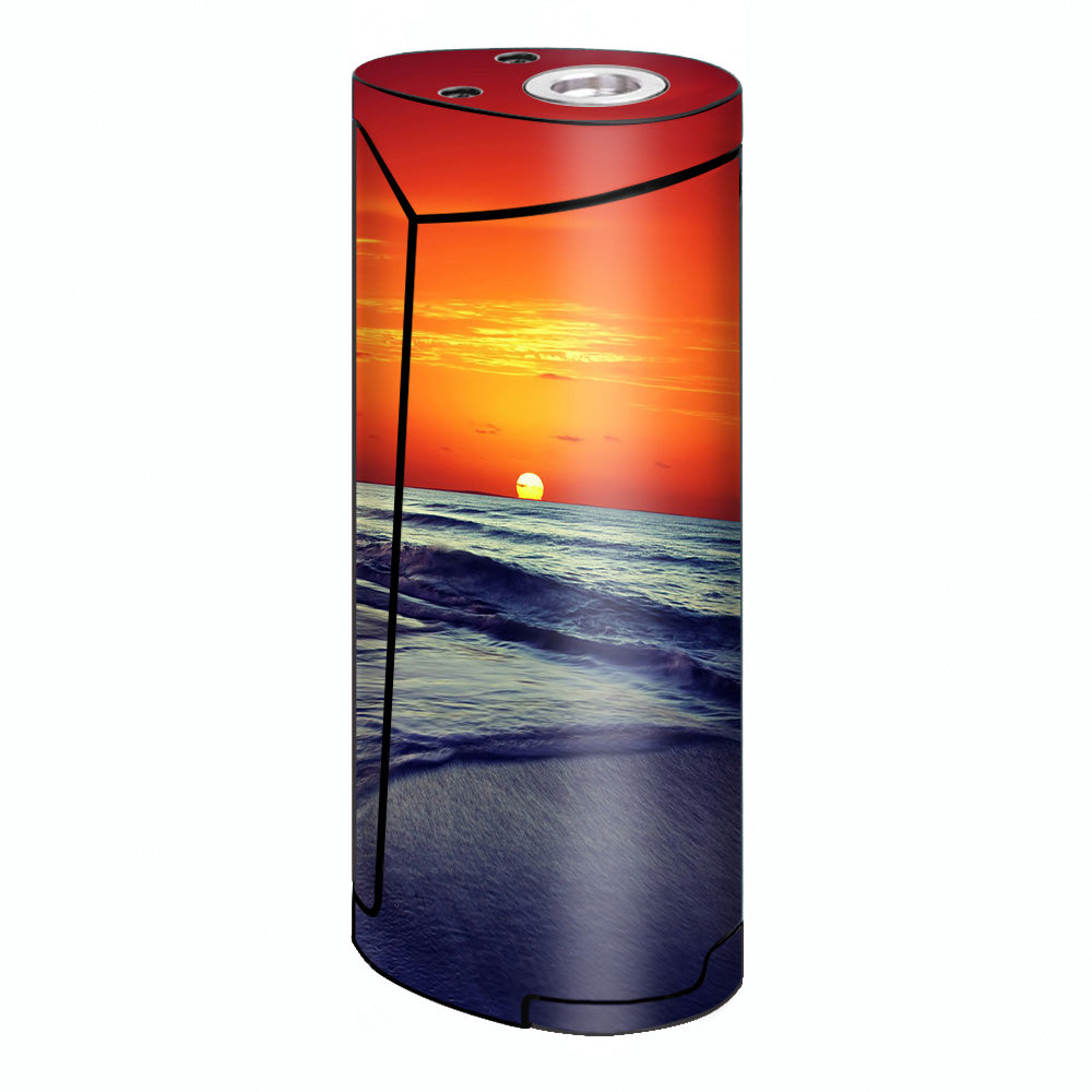  October Sunset On Beach Smok Priv V8 60w Skin