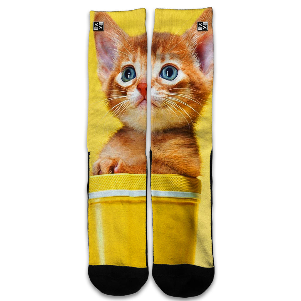 Cute Meng Kitten Universal Socks