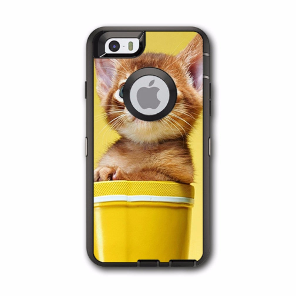  Cute Meng Kitten Otterbox Defender iPhone 6 Skin