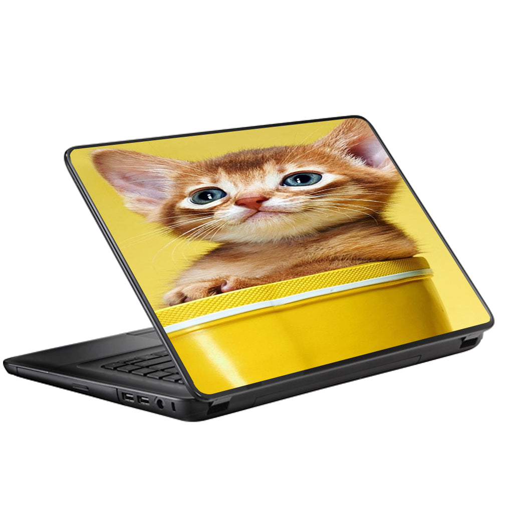  Cute Meng Kitten Universal 13 to 16 inch wide laptop Skin