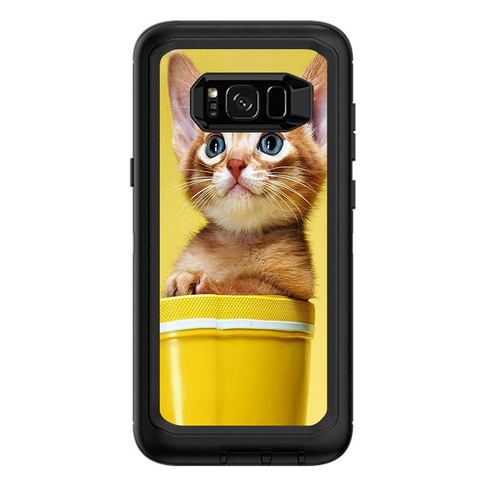  Cute Meng Kitten Otterbox Defender Samsung Galaxy S8 Plus Skin