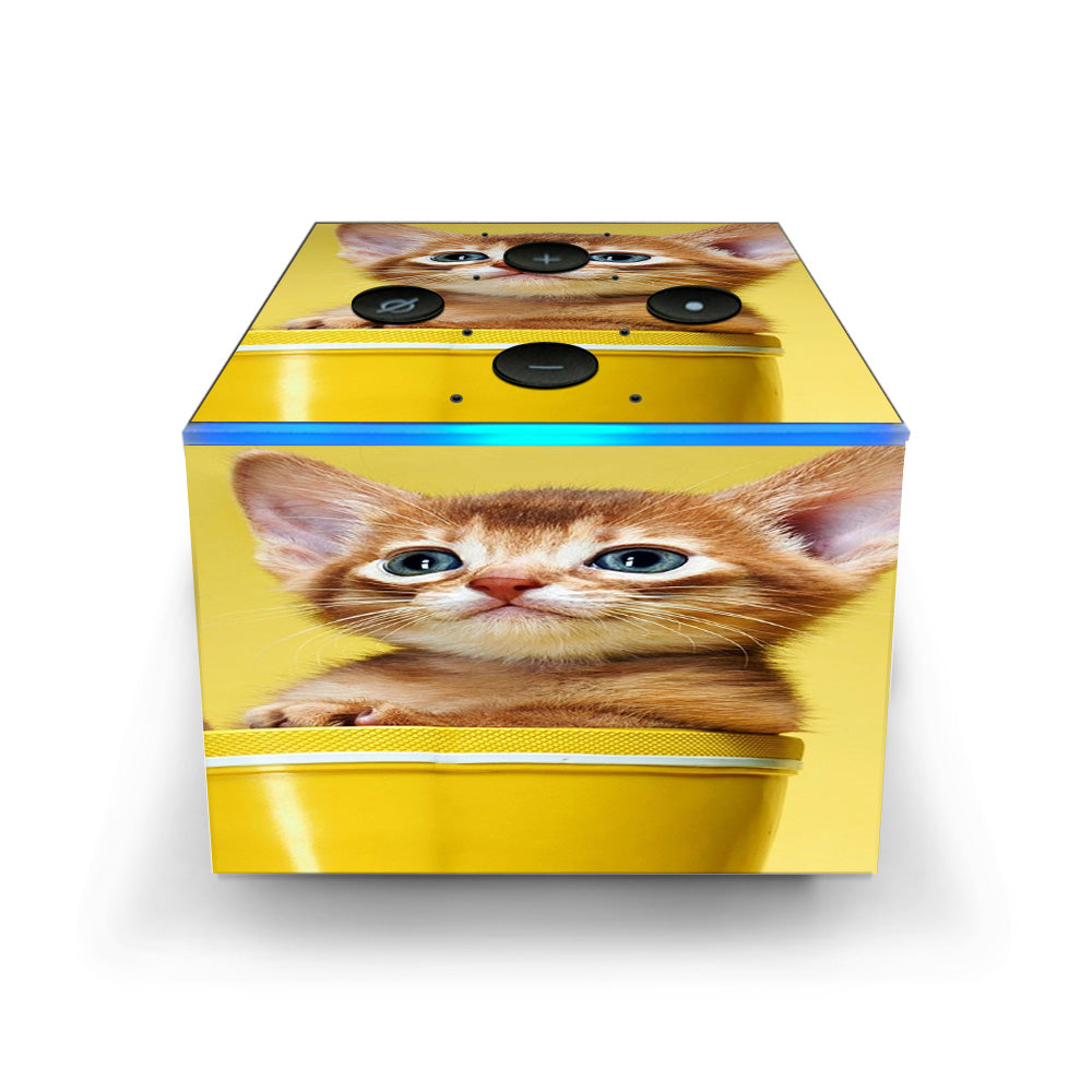  Cute Meng Kitten Amazon Fire TV Cube Skin