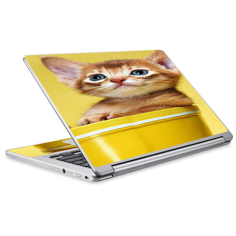 Cute Meng Kitten Acer Chromebook R13 Skin
