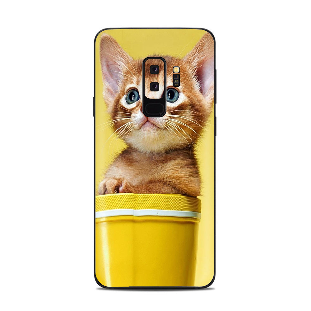  Cute Meng Kitten Samsung Galaxy S9 Plus Skin
