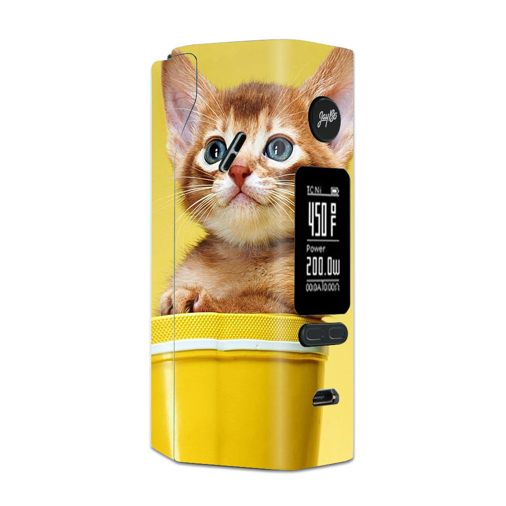  Cute Meng Kitten Wismec Reuleaux RX 2/3 combo kit Skin