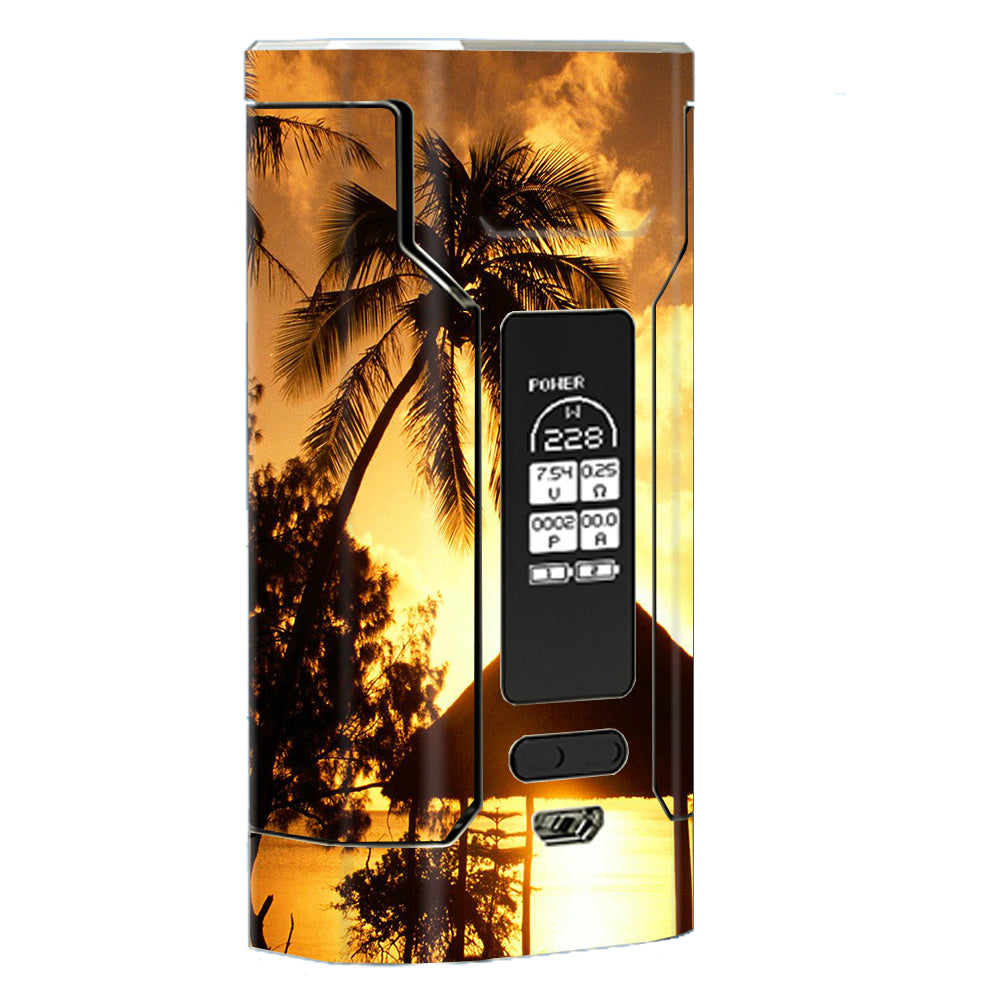  Tropical Sunrise Over Cabana Wismec Predator 228 Skin
