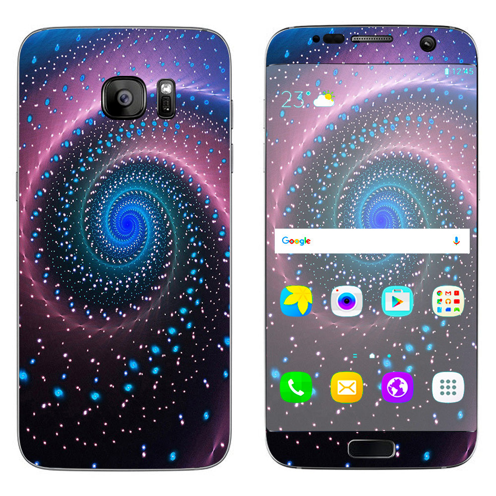  Vortex In Full Color Samsung Galaxy S7 Edge Skin