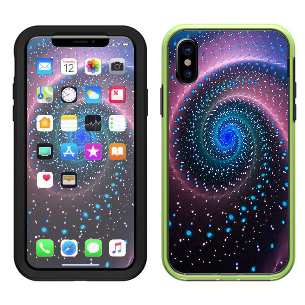  Vortex In Full Color Lifeproof Slam Case iPhone X Skin