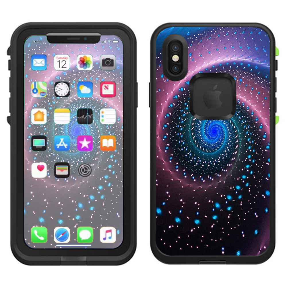  Vortex In Full Color Lifeproof Fre Case iPhone X Skin