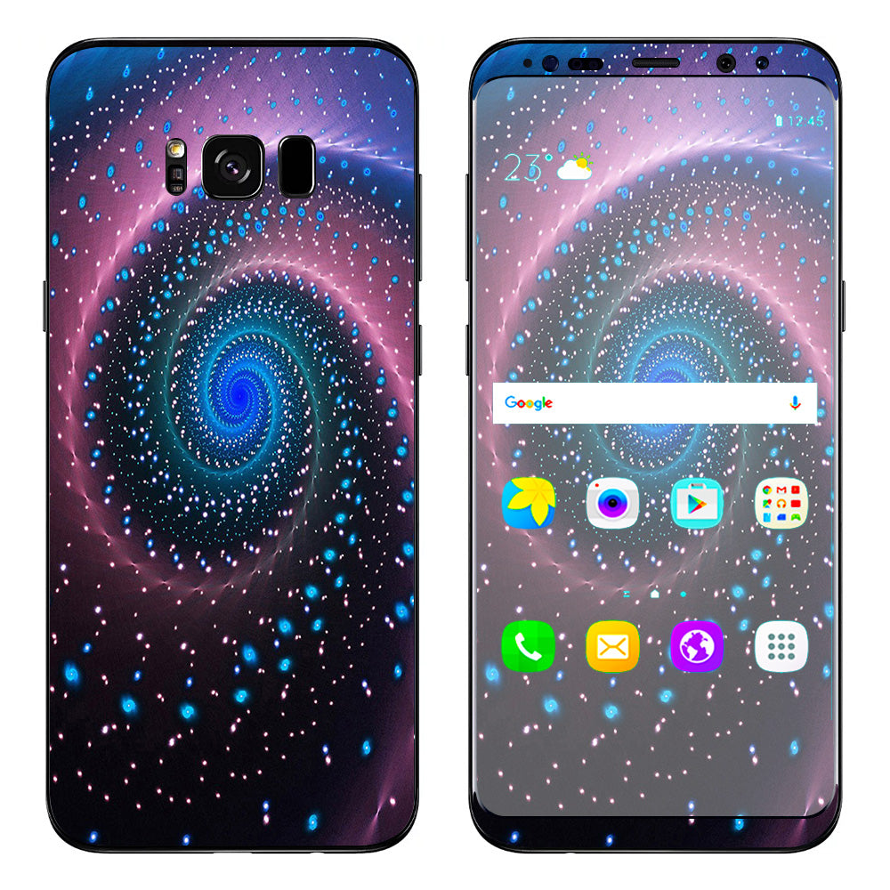  Vortex In Full Color Samsung Galaxy S8 Skin