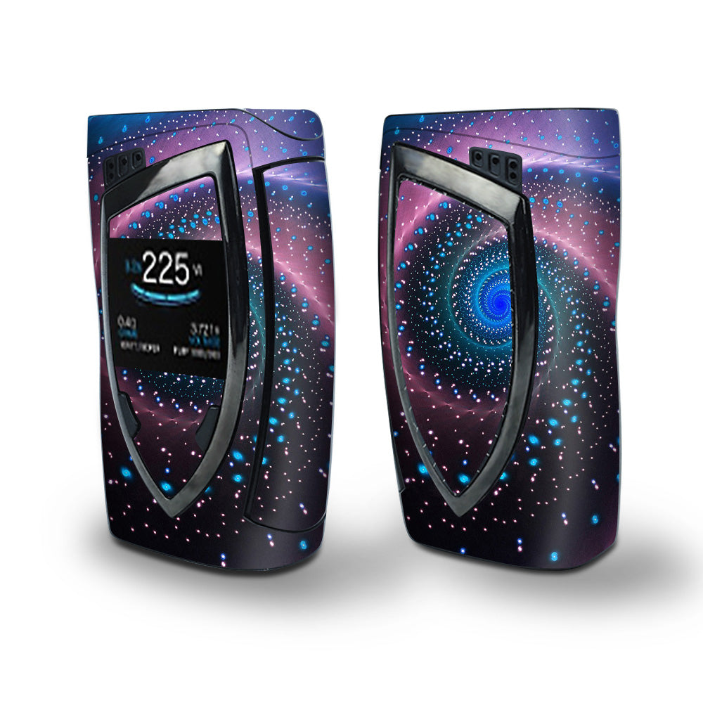 Skin Decal Vinyl Wrap for Smok Devilkin Kit 225w Vape (includes TFV12 Prince Tank Skins) skins cover/ Vortex in full color