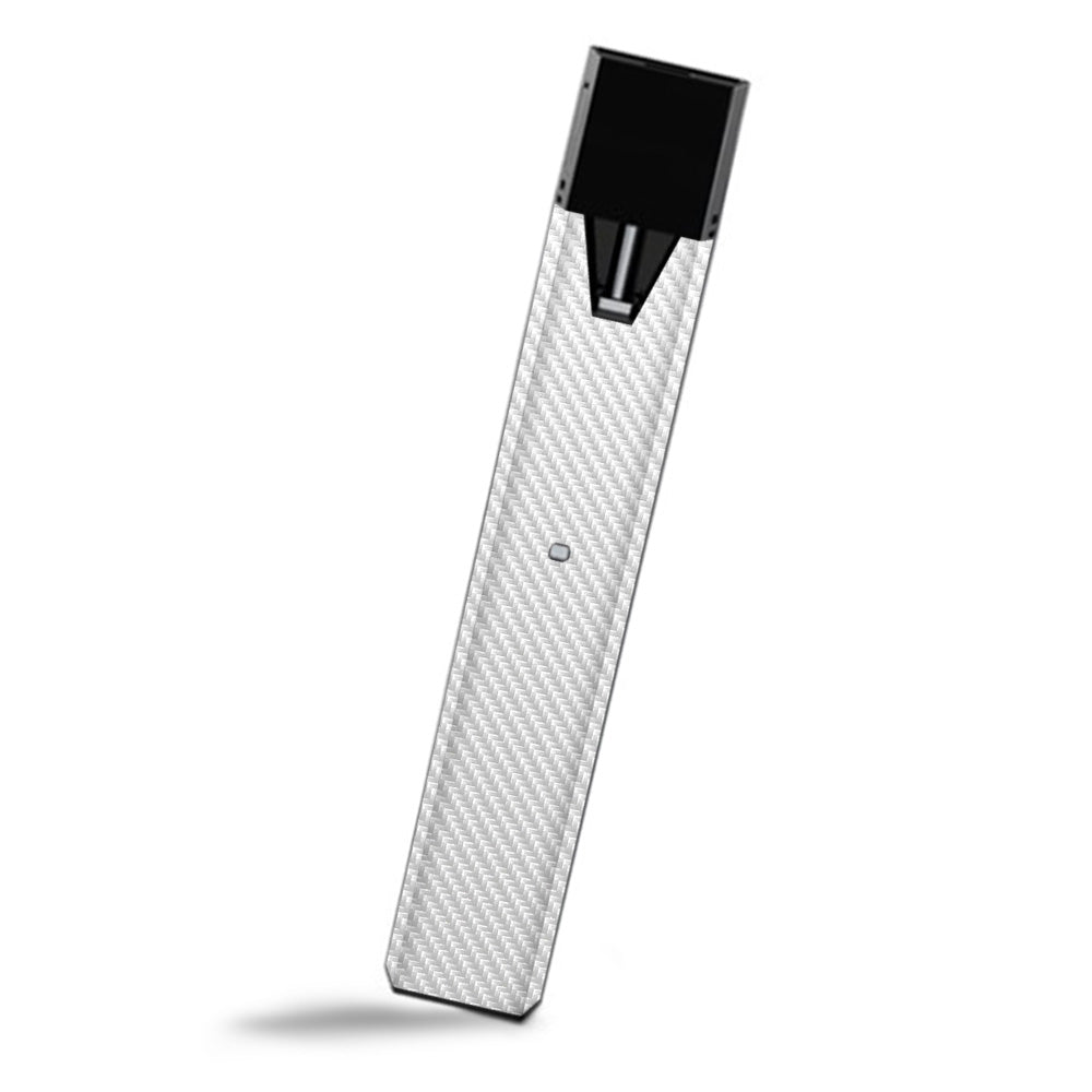  White Carbon Fiber Graphite Smok Fit Ultra Portable Skin