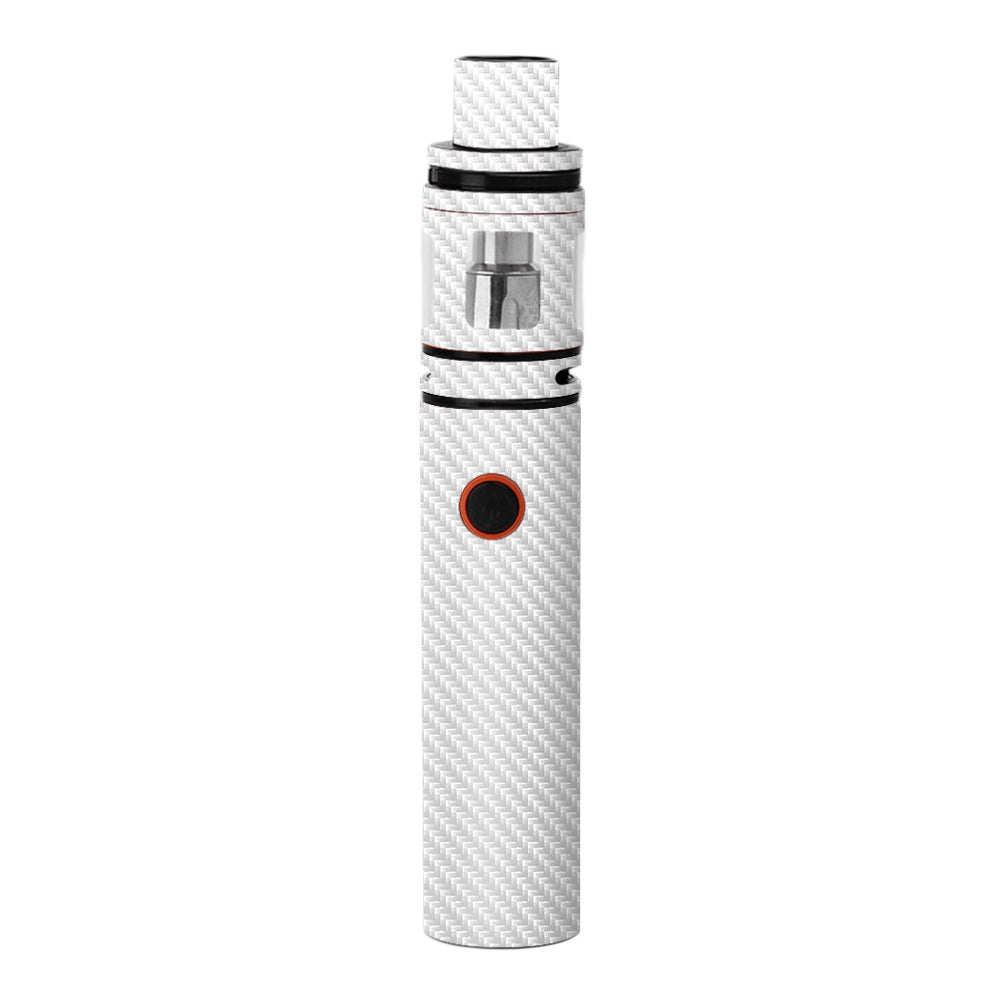  White Carbon Fiber Graphite Smok Stick V8 Skin